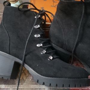 Faux Suede Booties